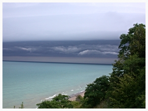 storm over lake - July 2006- 2 2